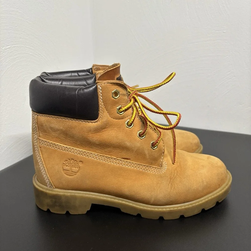 TIMBERLAND KIDS CLASSIC BOOTS WHEAT Nubuck 10760 Sz 3 Youth 6